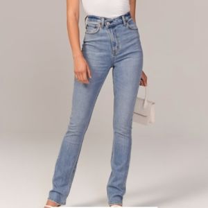 Abercrombie Curve Love '90s straight ultra high-rise jeans